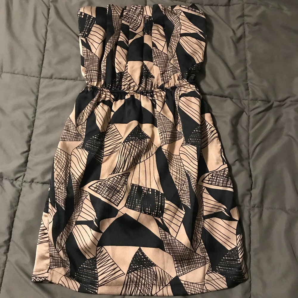Strapless dress
